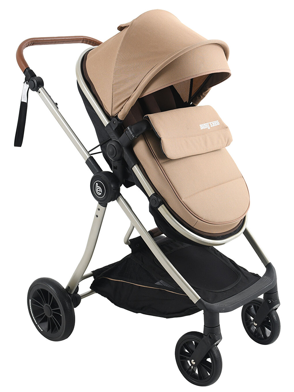 Long Travel Sistem Bebek Arabası Kahve-2