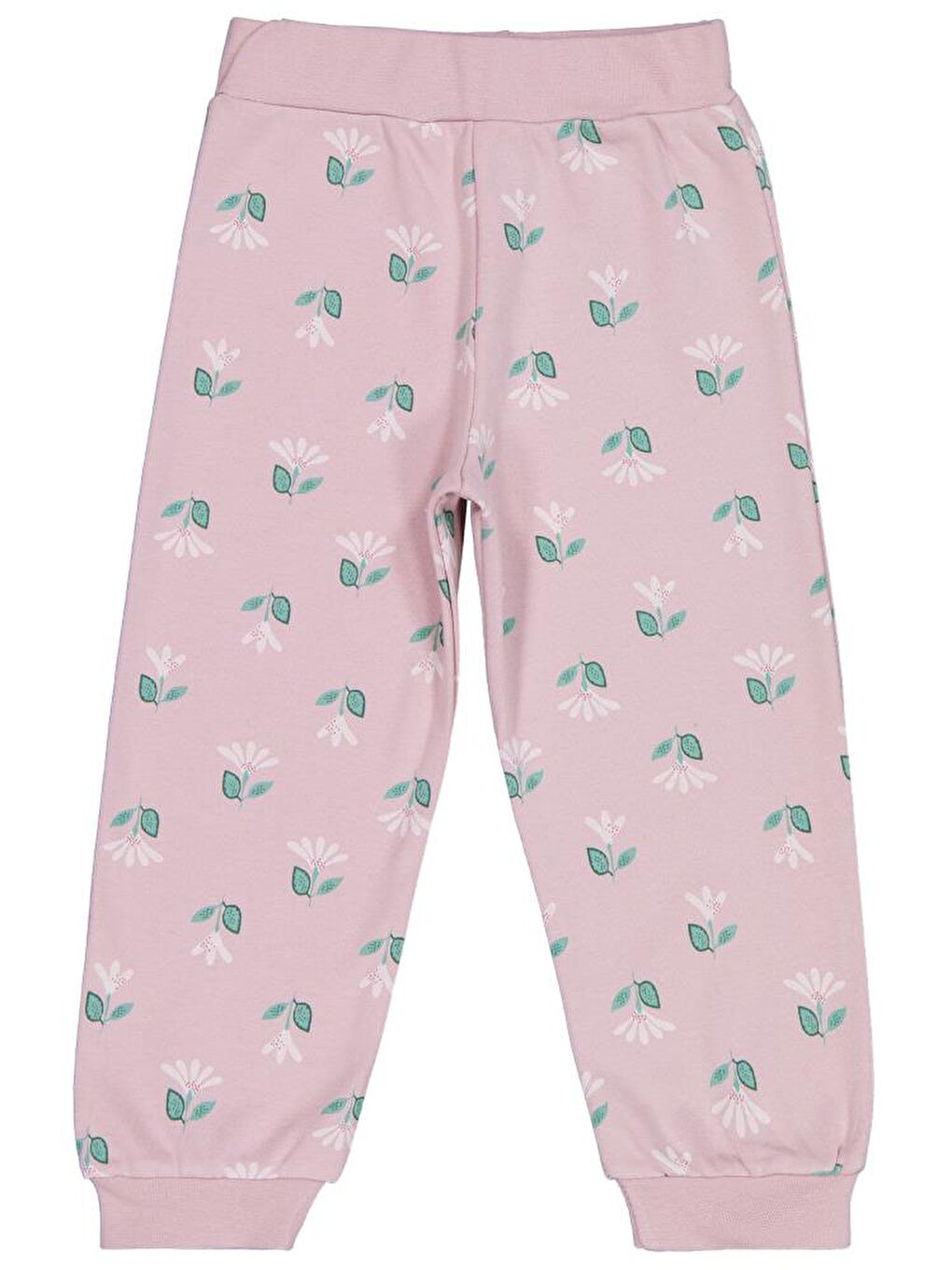 Girls Çıtır Çiçek Baskılıü 2-5 Yaş Eşofman Altı - Pembe 4-5 Yaş