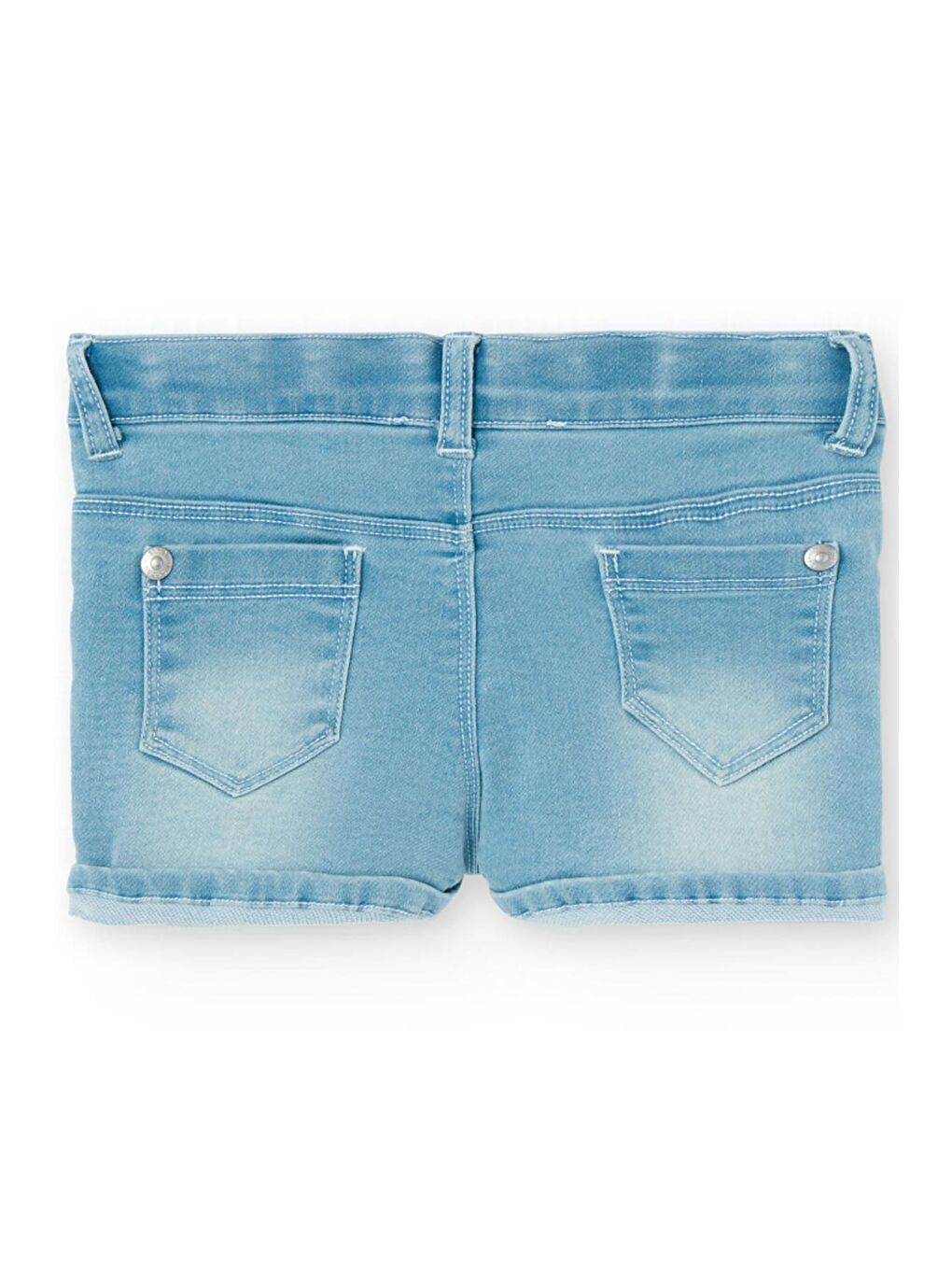 Mavi Good Summer Baskılı Kız Çocuk Denim Şort-1