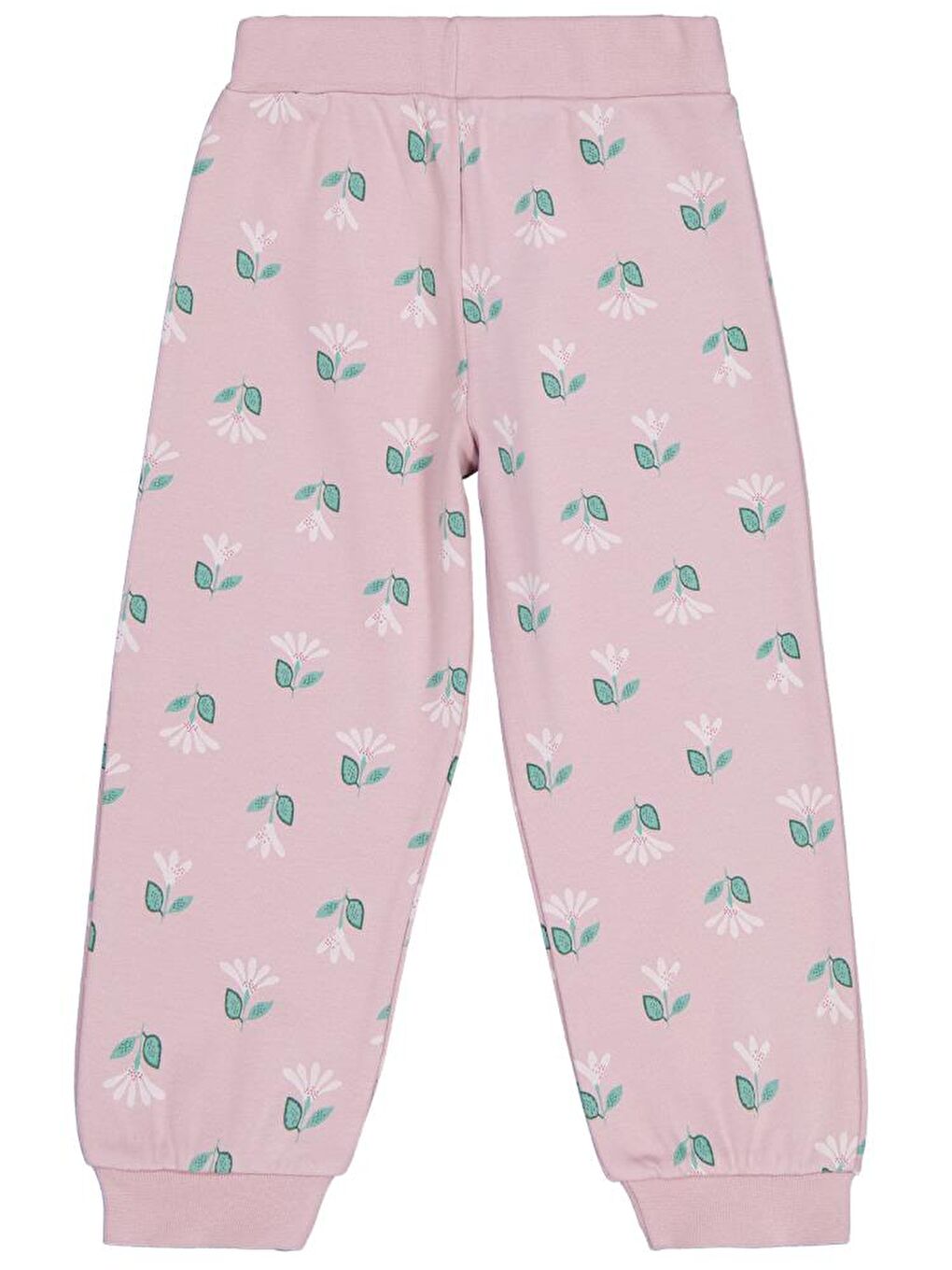 Girls Çıtır Çiçek Baskılıü 2-5 Yaş Eşofman Altı - Pembe 4-5 Yaş-1