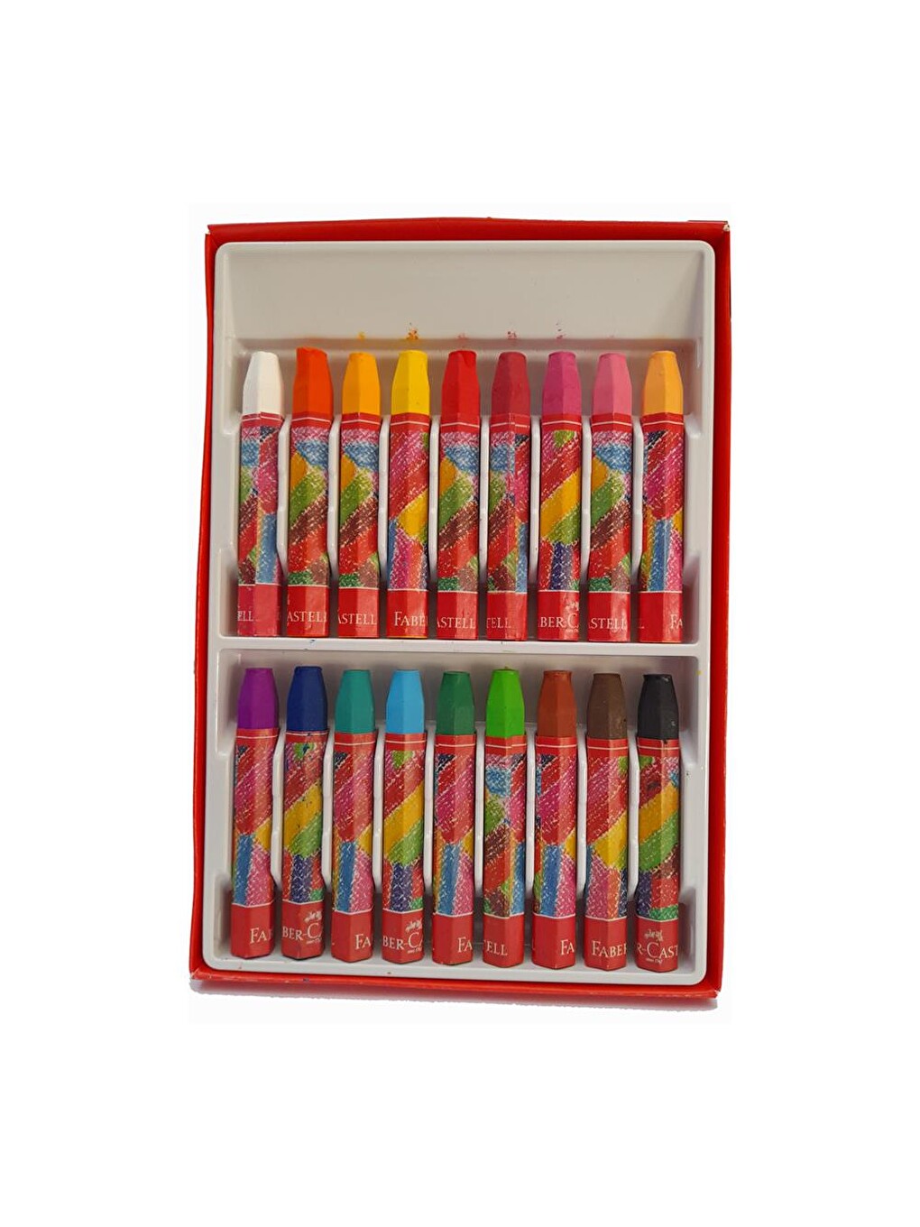 Pastel Boya 18 Renk Karton Kutu Faber Castell Pastell 18 Renk Pastel Boya-2