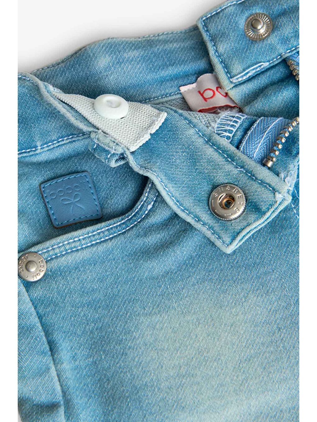 Mavi Good Summer Baskılı Kız Çocuk Denim Şort-2