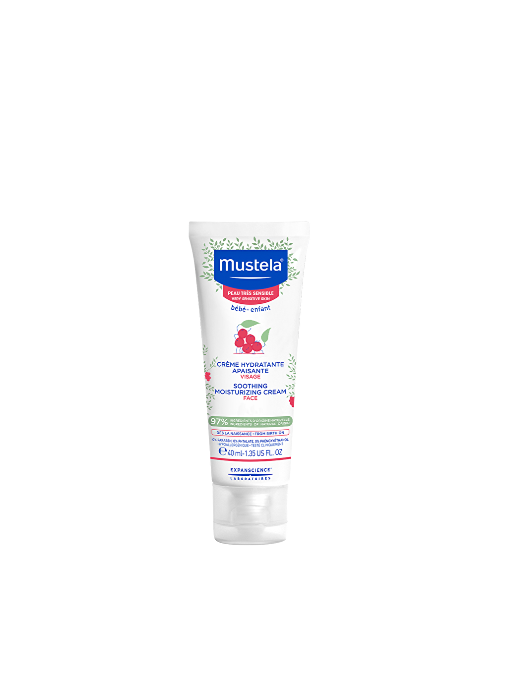 Mustela Renksiz Soothing Moisturizing Cream 40ml