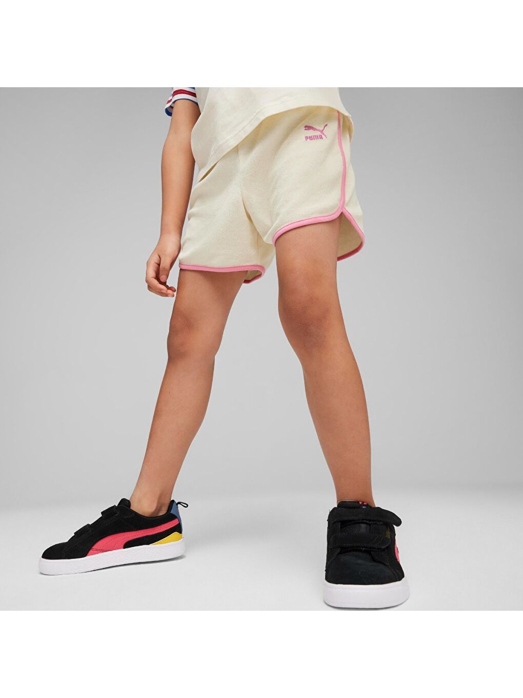 Summer Camp Classics Çocuk Ekru Şort-2