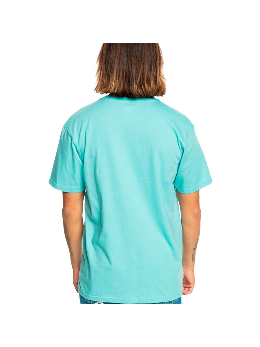 Turkuaz Floating Around Erkek Mavi Tişört-1