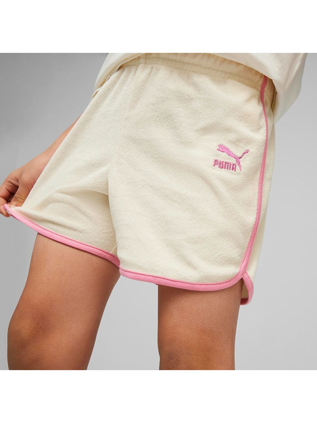 Summer Camp Classics Çocuk Ekru Şort-3