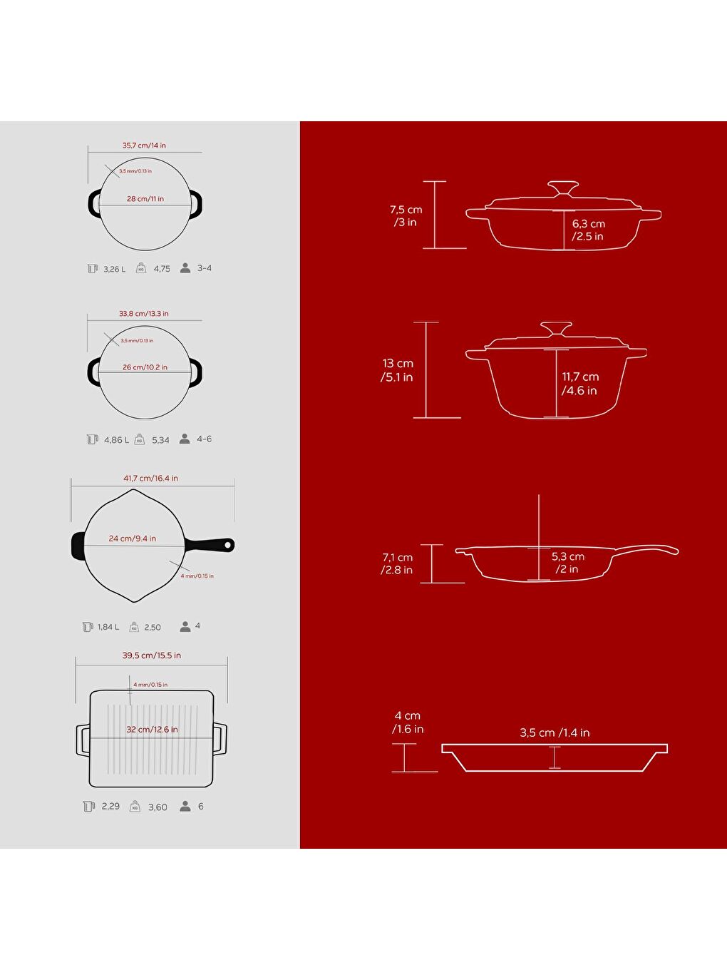 Bordo Döküm Set – Göz Alıcı Renk, Uzun Ömürlü Döküm Kalitesi-4