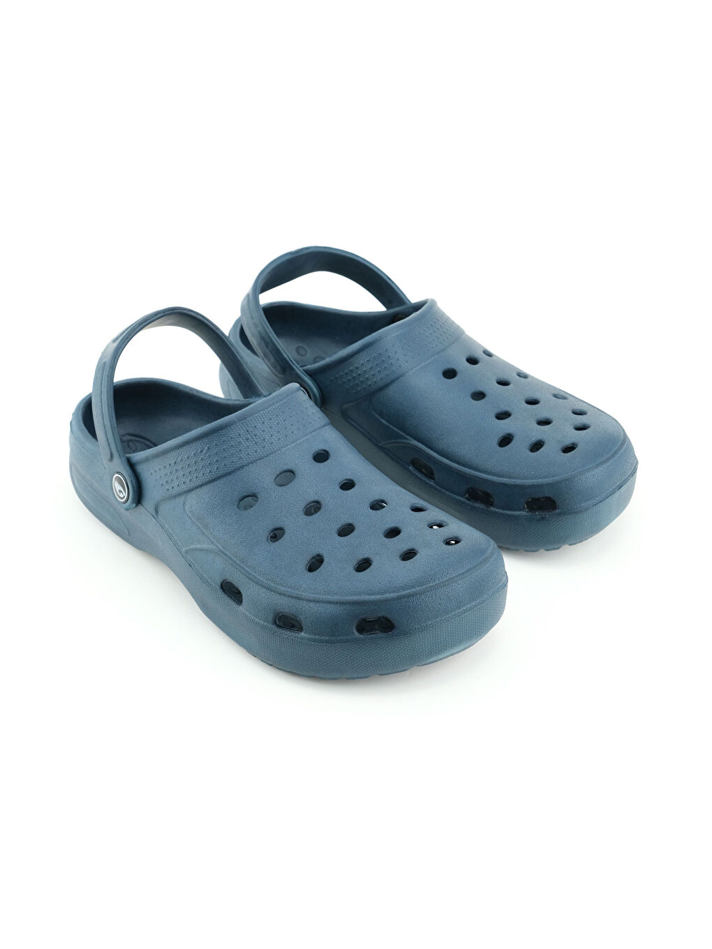 Lacivert Erkek Yazlık Eva Ev Banyo Bahçe Havuz Rahat Taban Sabo Terlik-2