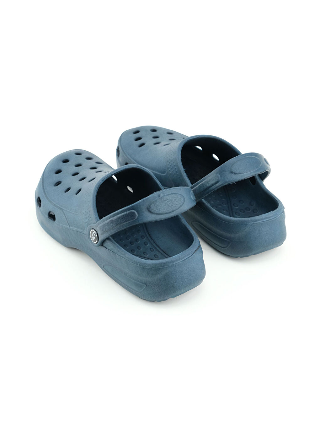 Lacivert Erkek Yazlık Eva Ev Banyo Bahçe Havuz Rahat Taban Sabo Terlik-3