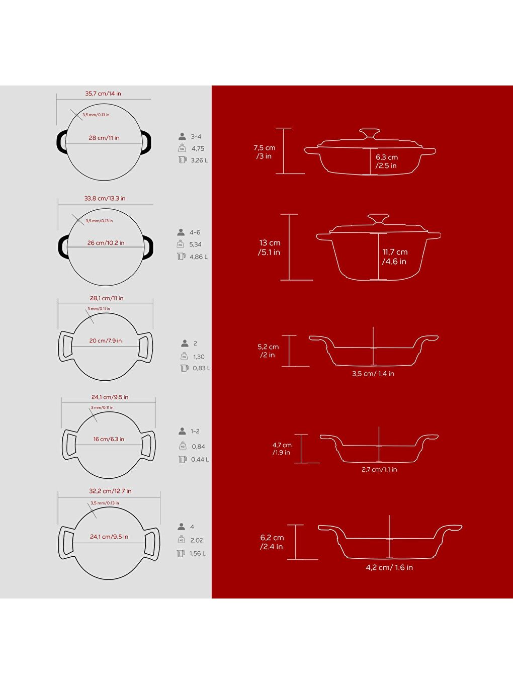 Bordo 7 Parça Tencere & Tava Seti – Göz Alıcı Renk, Eşsiz Lezzet-4