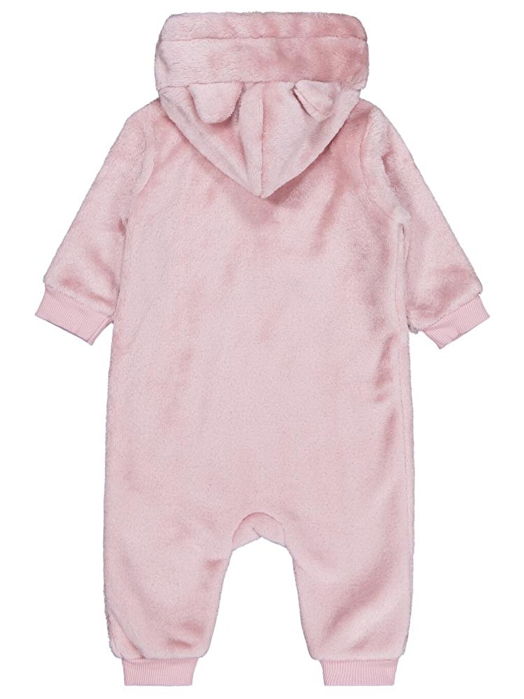 Pembe Baby Fiyonk Meow Nakışlı 6-18 Ay Tulum - Lila 9-12 Ay-2