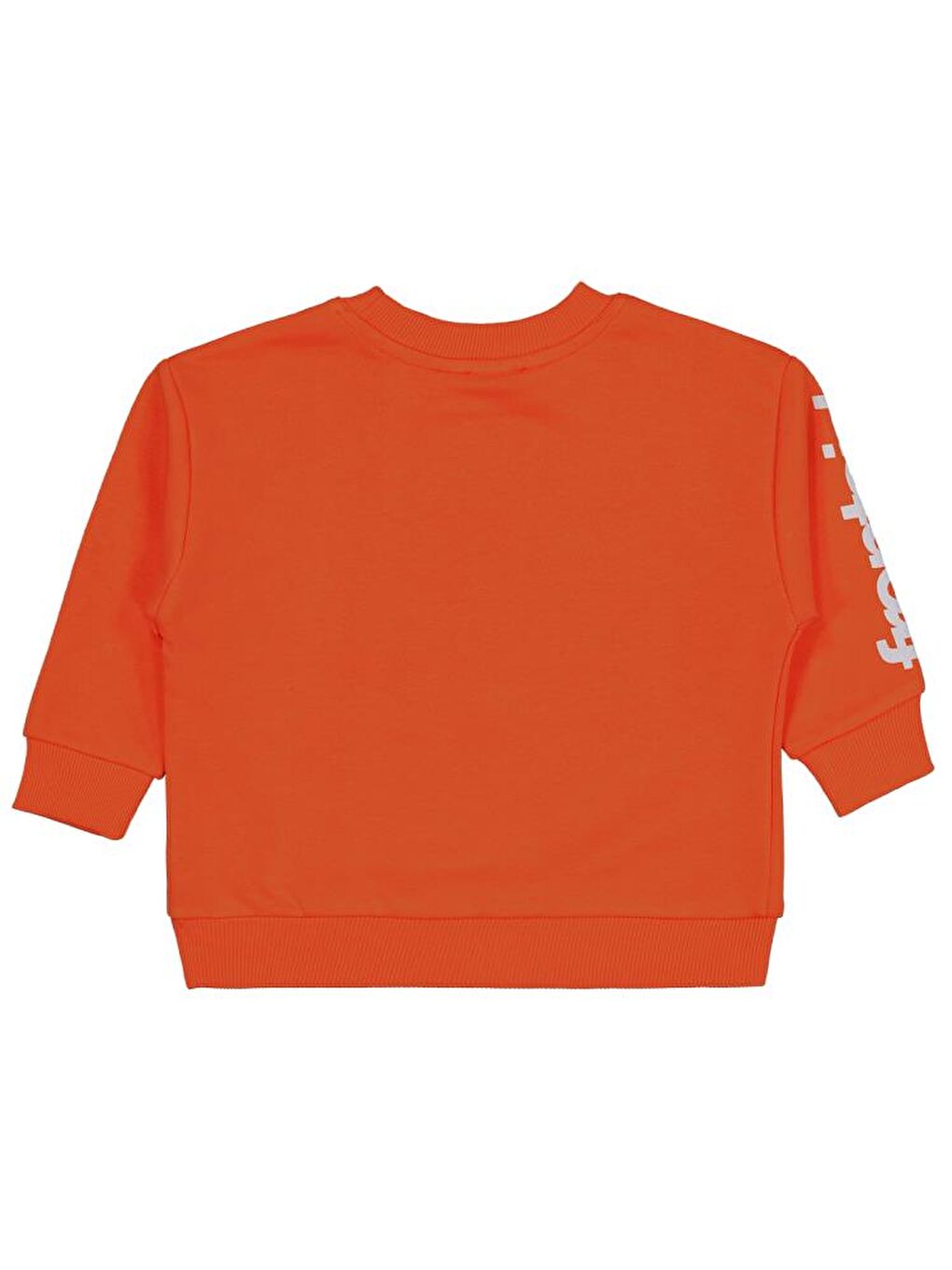 Boys Skater Baskılı 2-5 Yaş Sweatshirt - Turuncu 5-6 Yaş-1