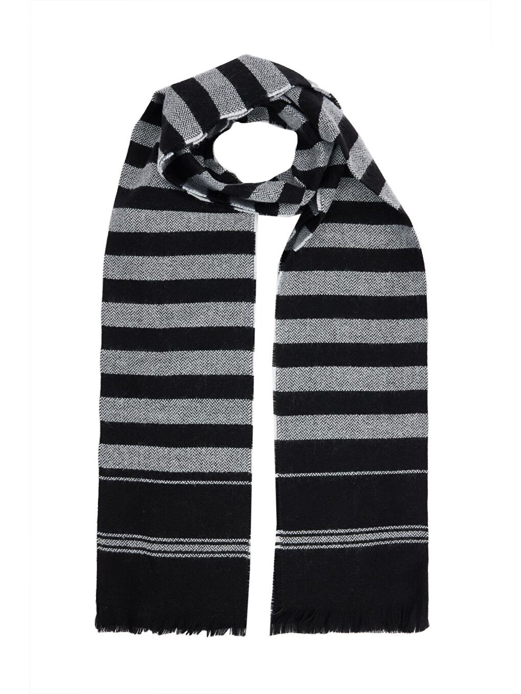 Siyah Erkek Kışlık Atkı