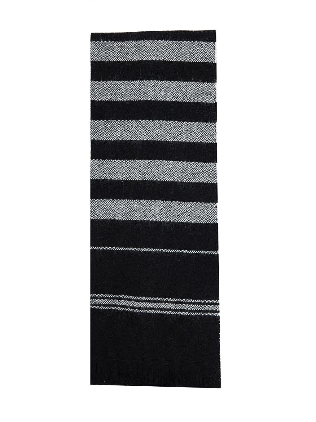 Siyah Erkek Kışlık Atkı-3