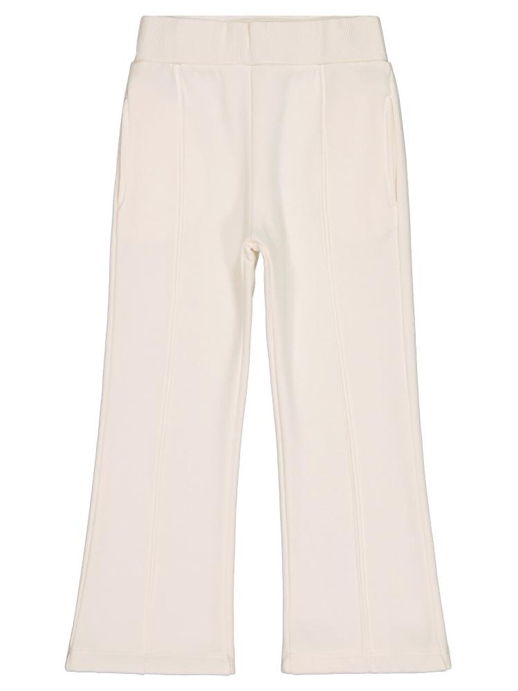 Girls Düz 6-9 Yaş Eşofman Altı - Ekru 9-10 Yaş