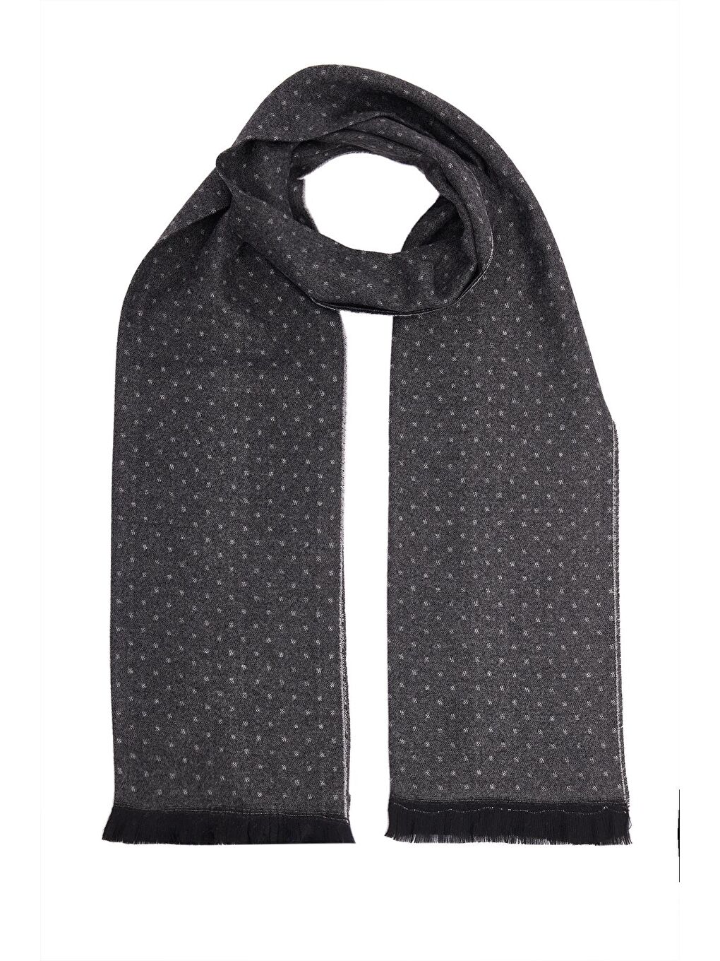 Gri Erkek Kışlık Atkı