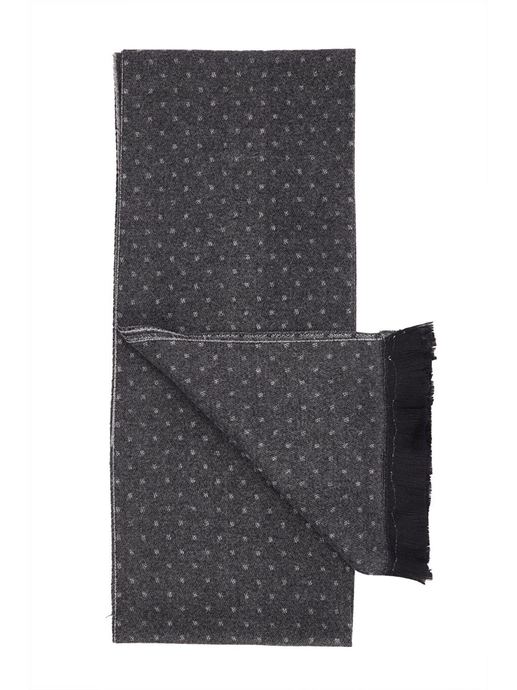 Gri Erkek Kışlık Atkı-1