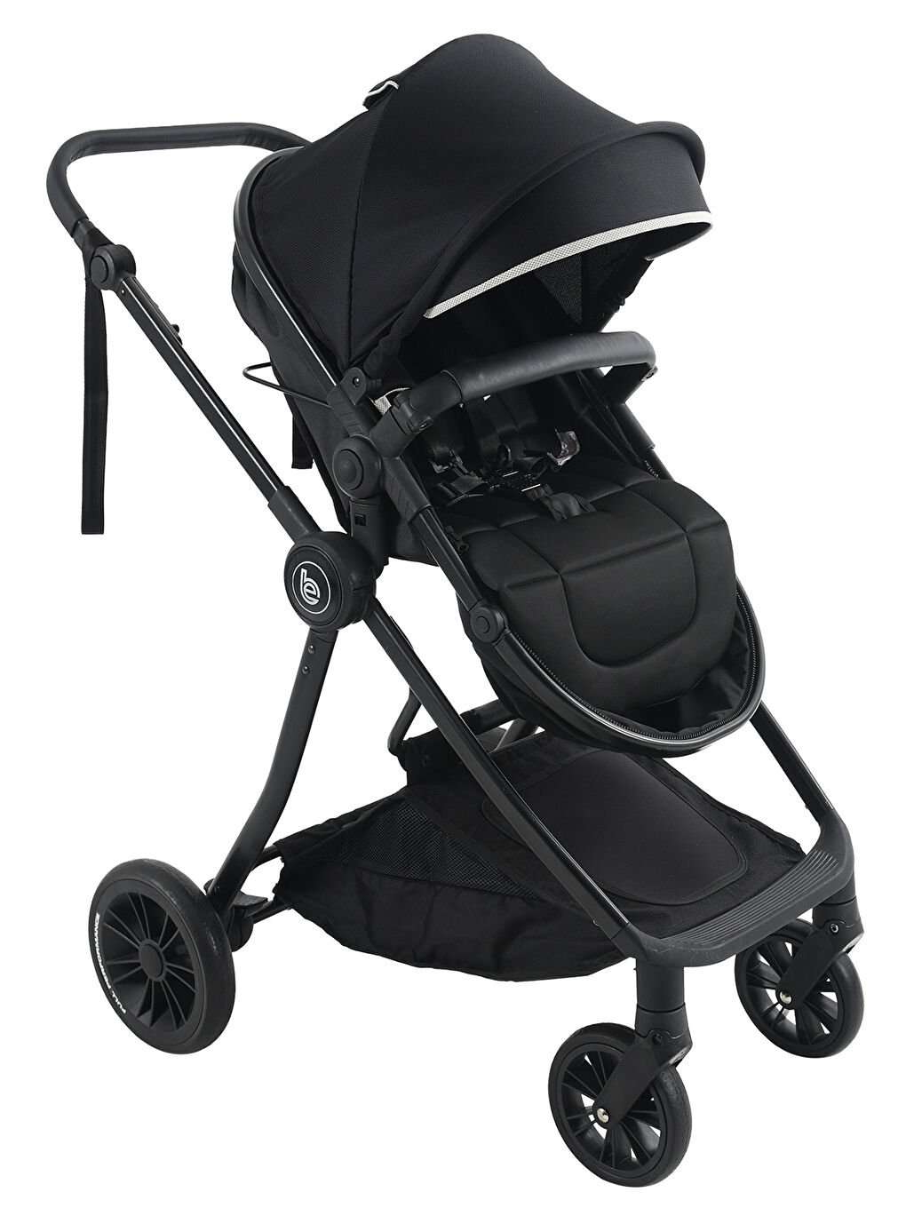 Long Travel Sistem Bebek Arabası Siyah-2
