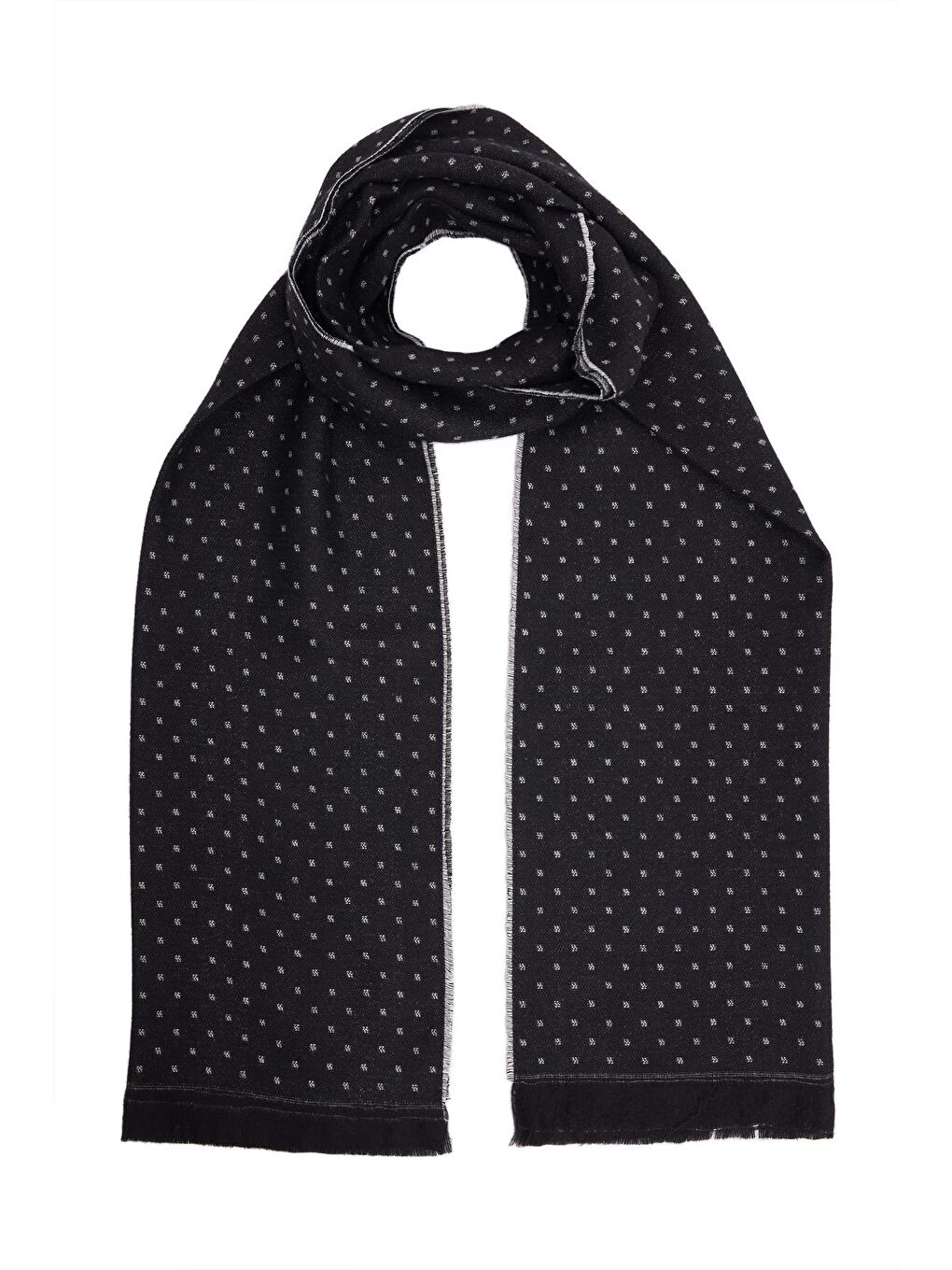 Siyah Erkek Kışlık Atkı