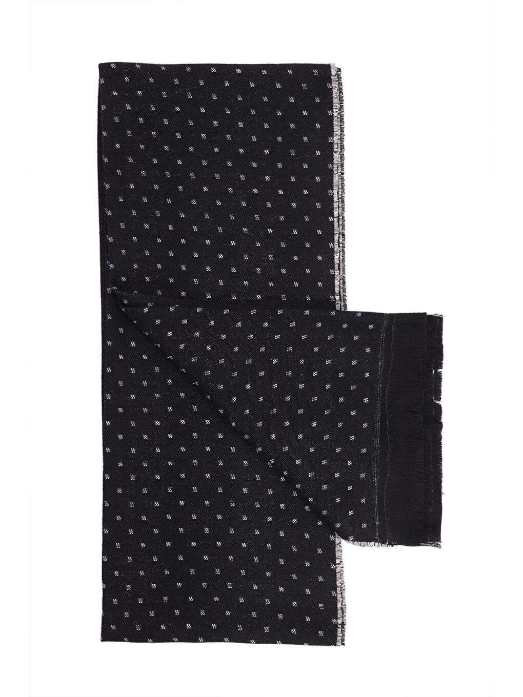 Siyah Erkek Kışlık Atkı-1