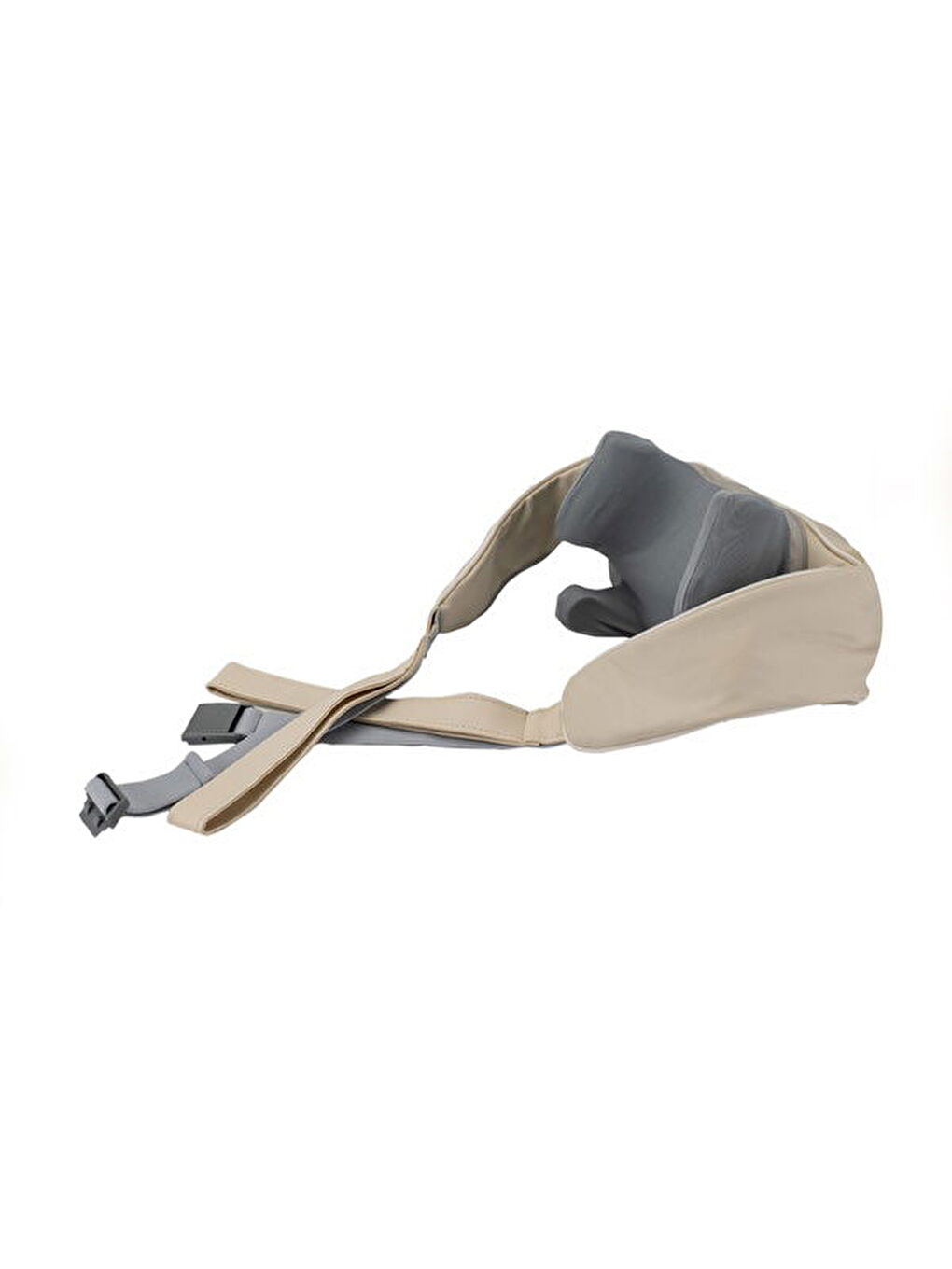 AFM-2880 Şarjlı Boyun Sırt Bacak Masaj Aleti - Krem-1