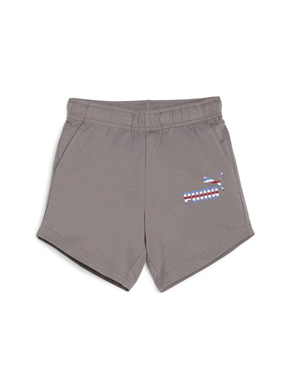 Gri Essentials+ SUMMER CAMP Çocuk Şort
