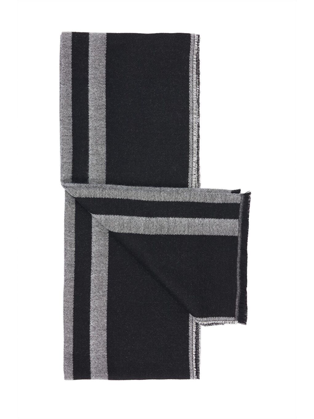 Gri Erkek Kışlık Atkı-1