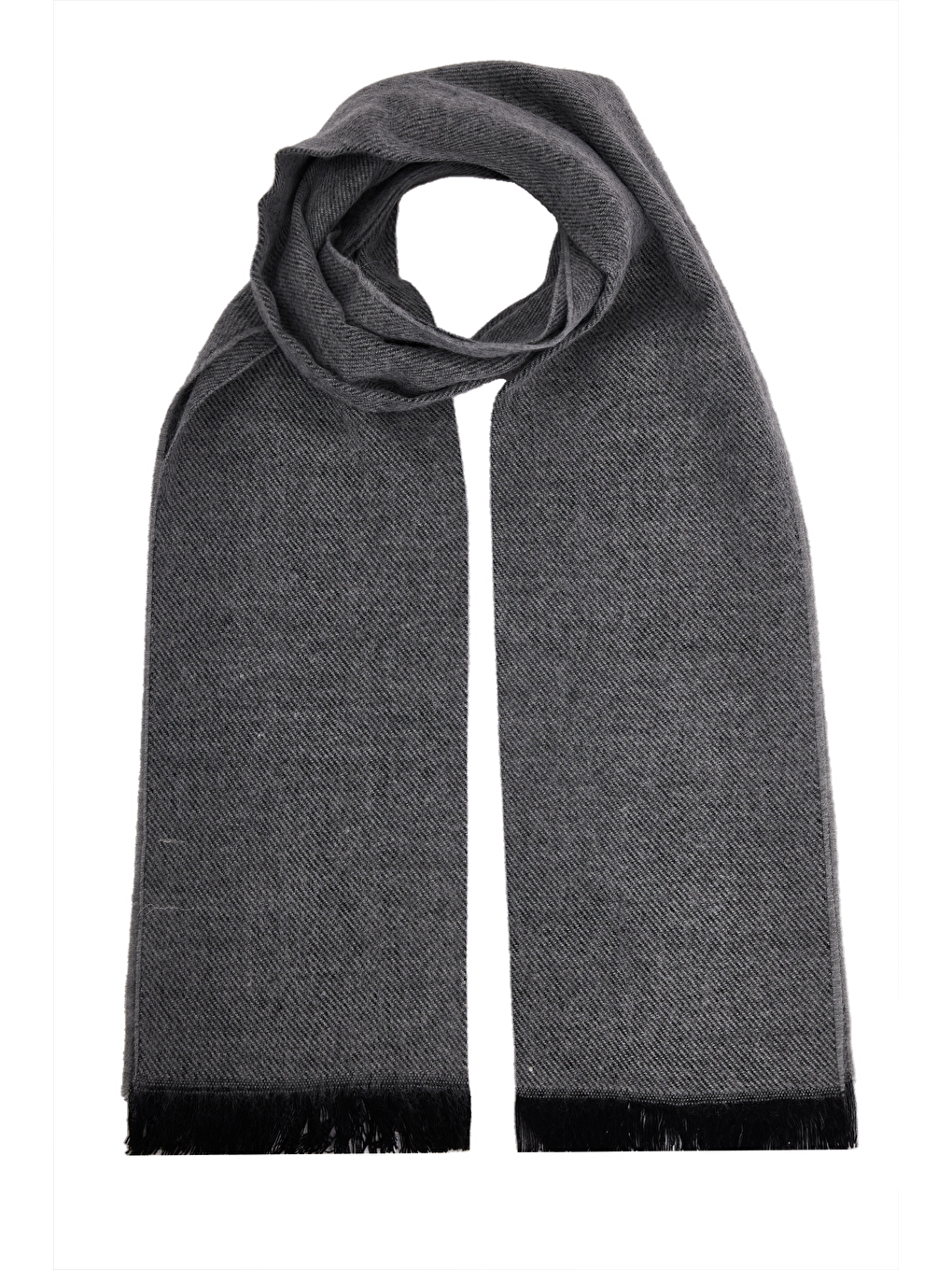 Gri Erkek Kışlık Atkı