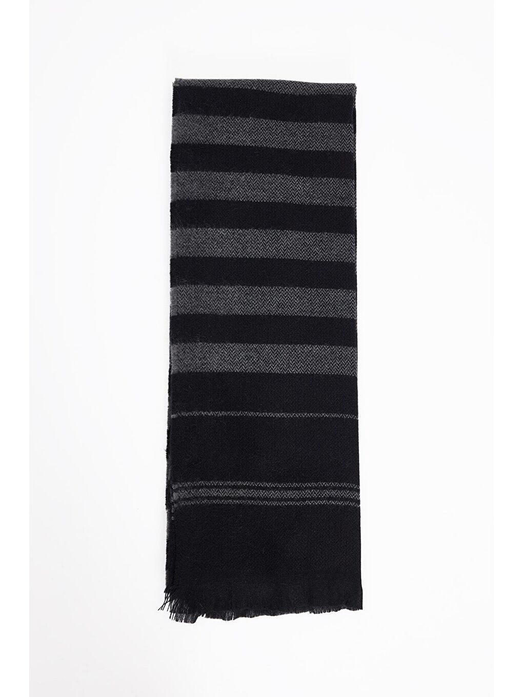 Siyah Erkek Kışlık Atkı-3