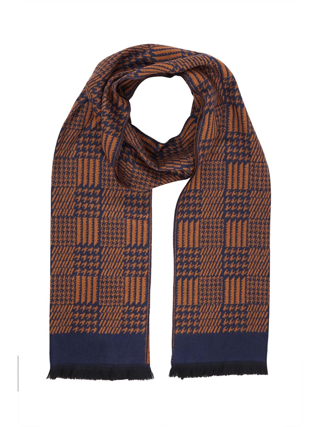 Turuncu Erkek Kışlık Atkı