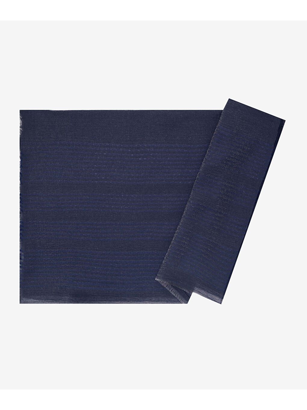 Lacivert 75X190 Cm 2020100 Çizgili Stil Şal