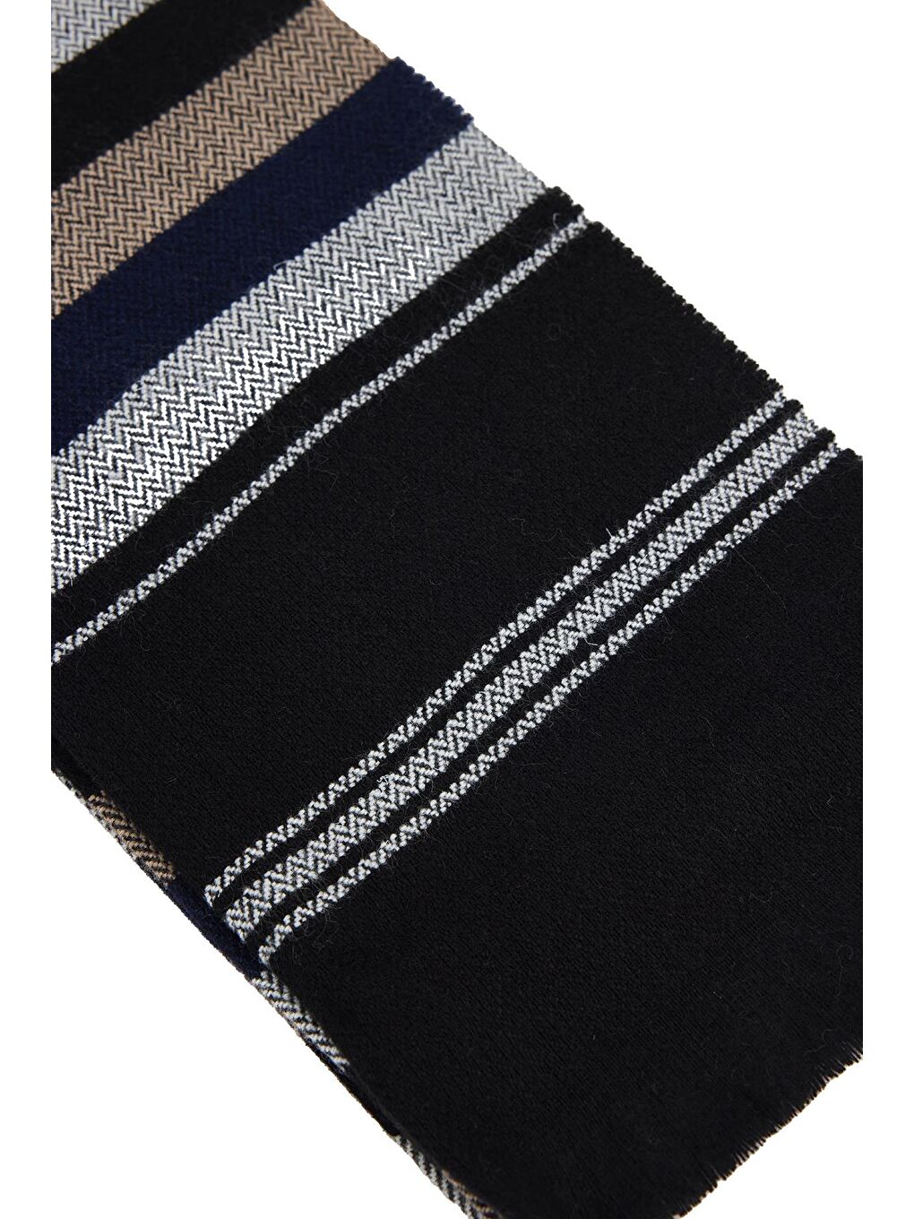 Siyah Erkek Kışlık Atkı-2