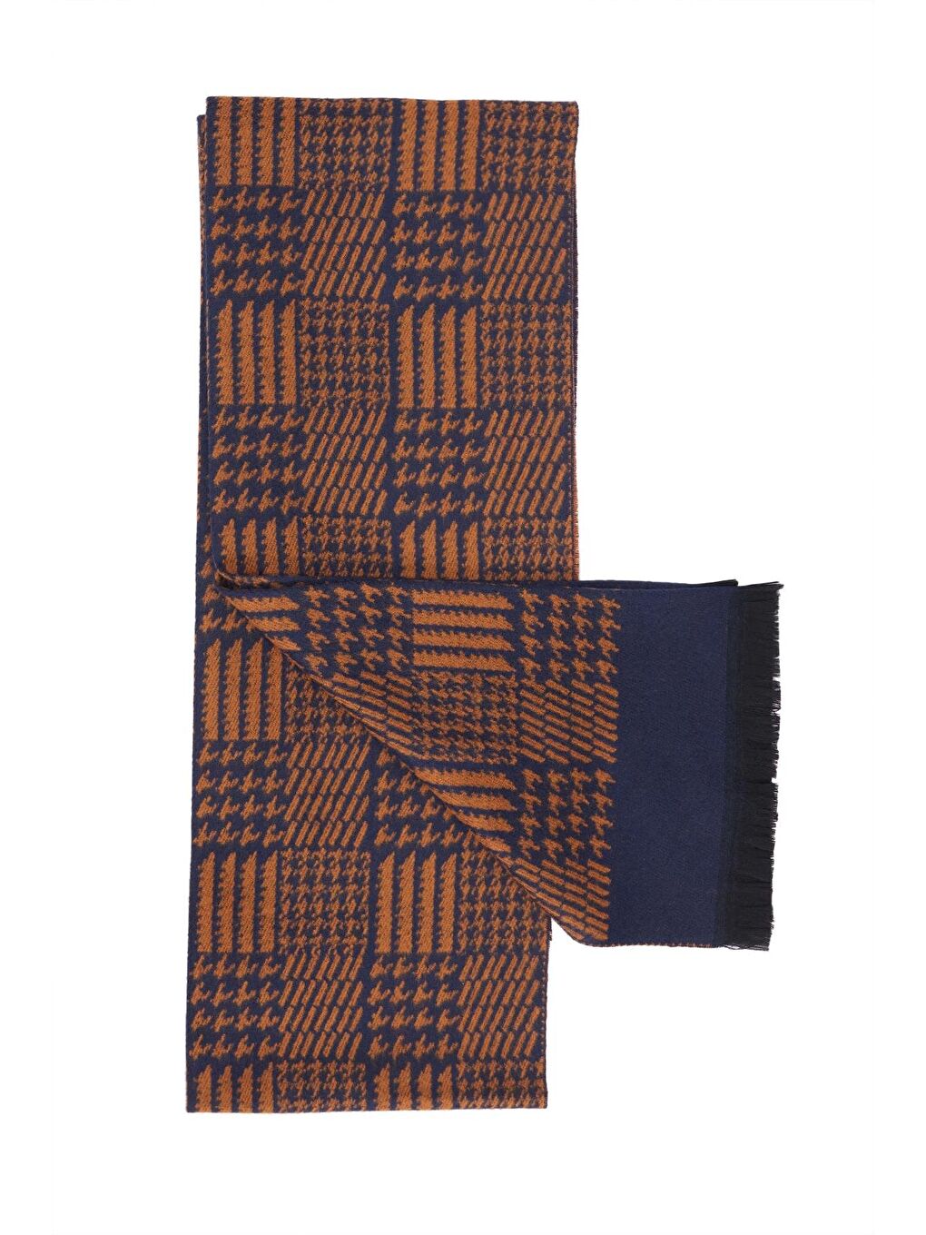 Turuncu Erkek Kışlık Atkı-1