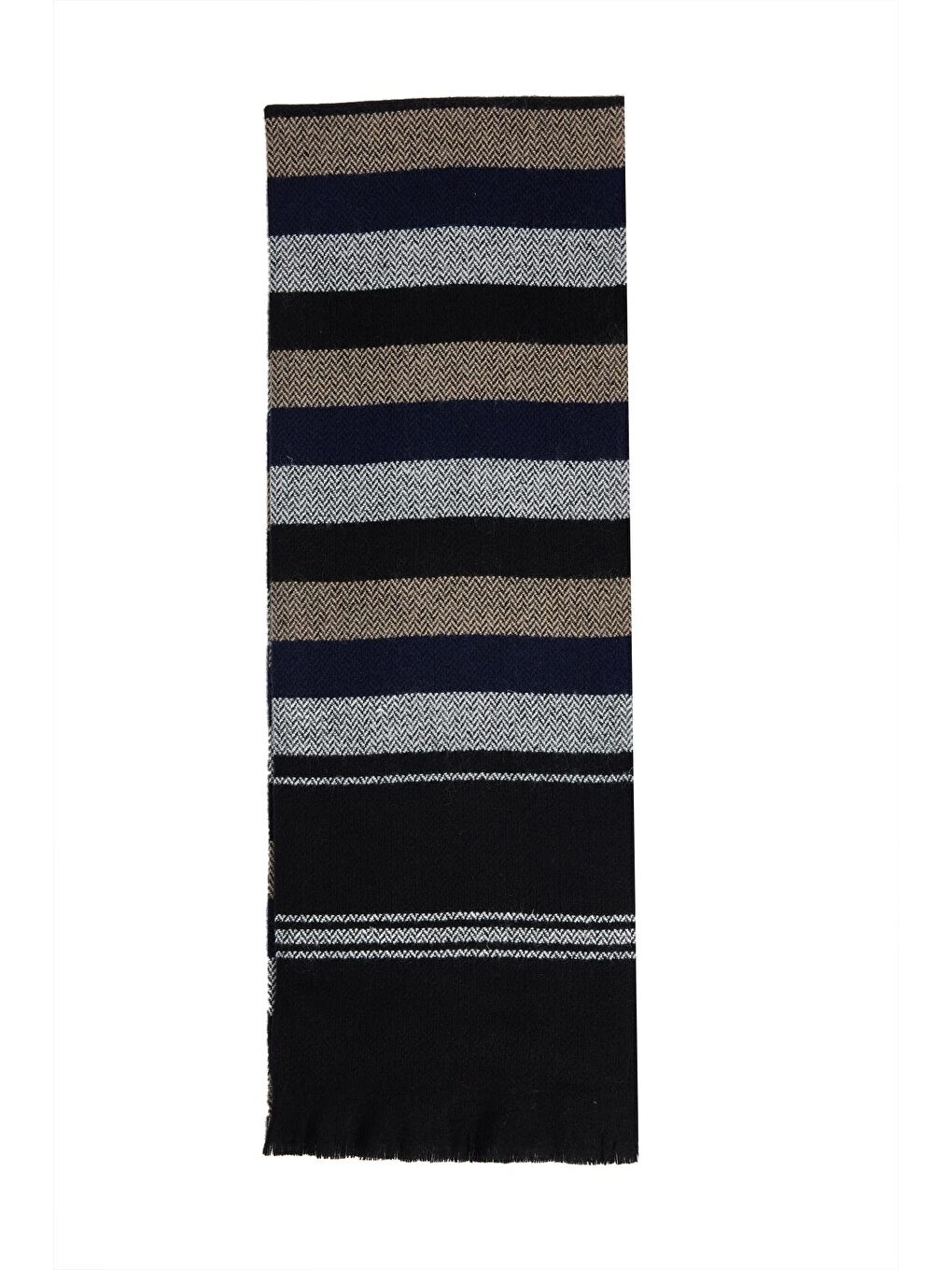 Siyah Erkek Kışlık Atkı-3