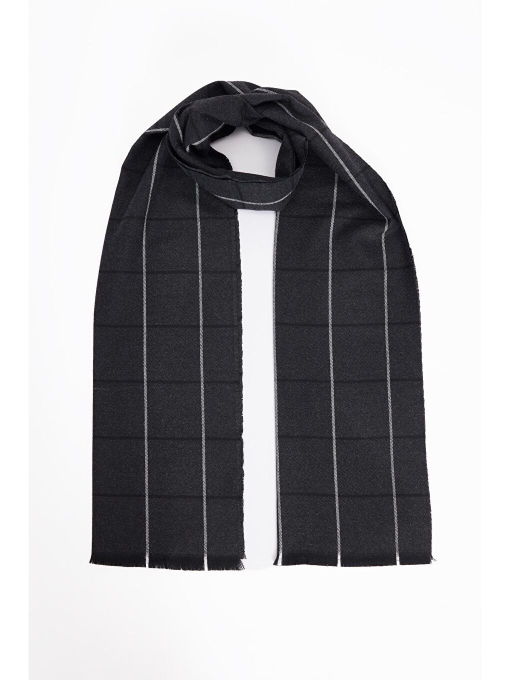 Siyah Erkek Kışlık Atkı