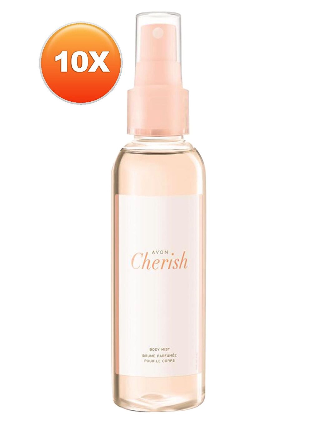 AVON Cherish Kadın Vücut Spreyi 100 Ml. Onlu Set