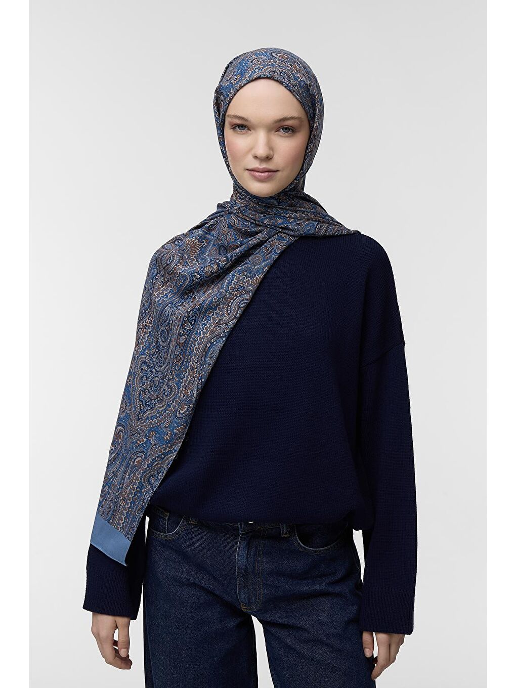 Siyah Deluxe Şal Nanny Desenli-2