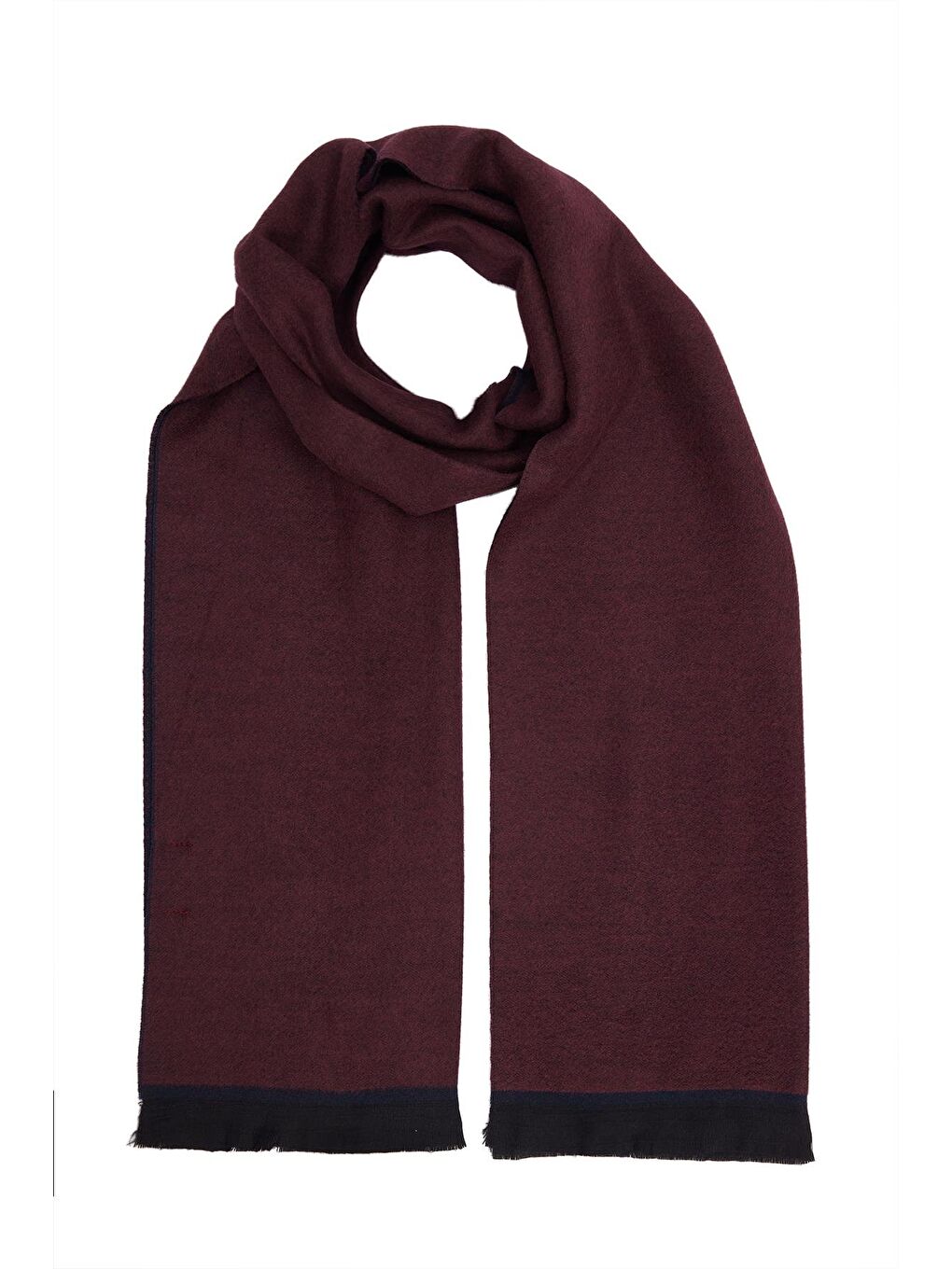 Bordo Erkek Kışlık Atkı