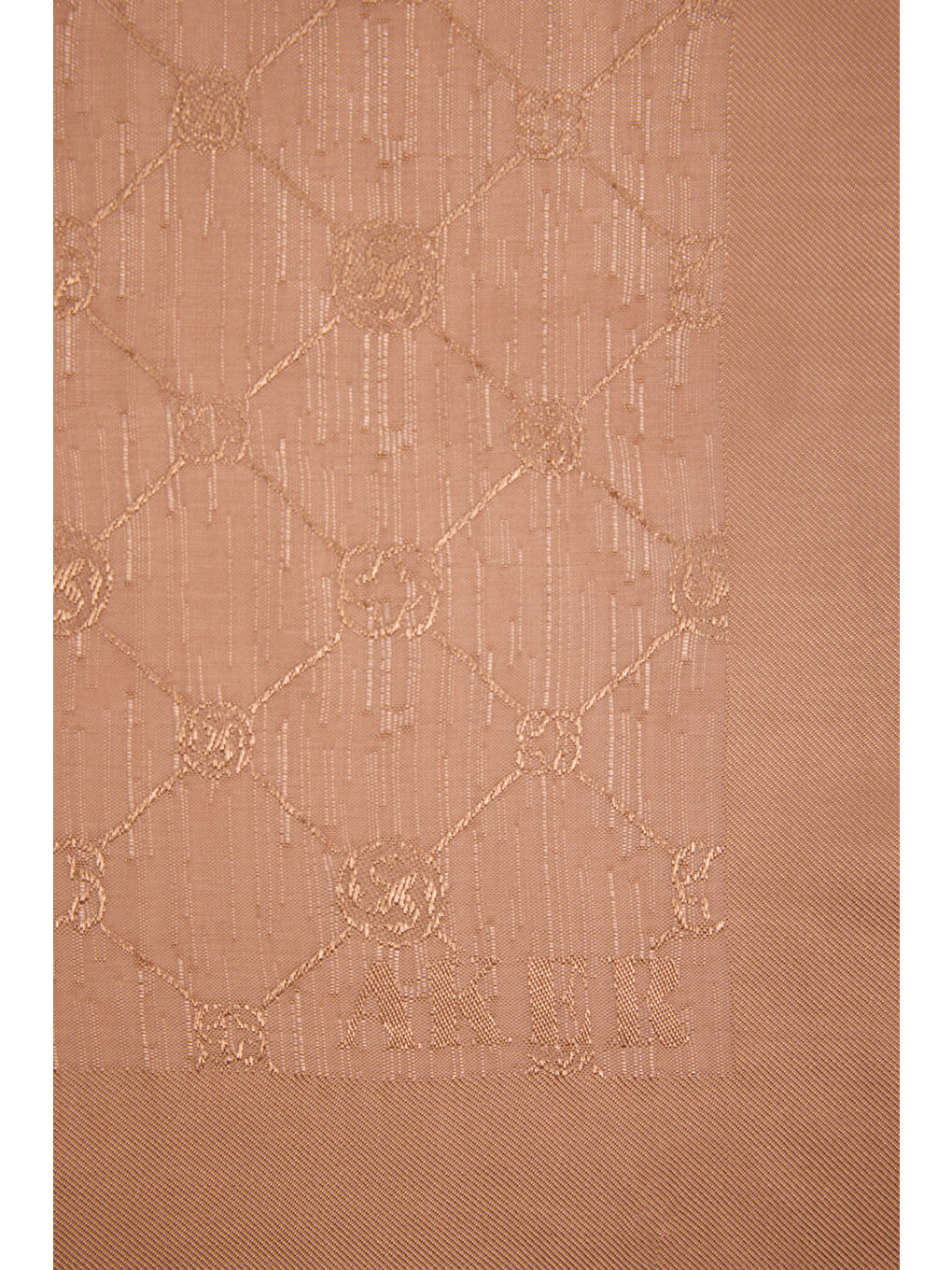 Pembe 90X90 Koza Somon Eşarp-1