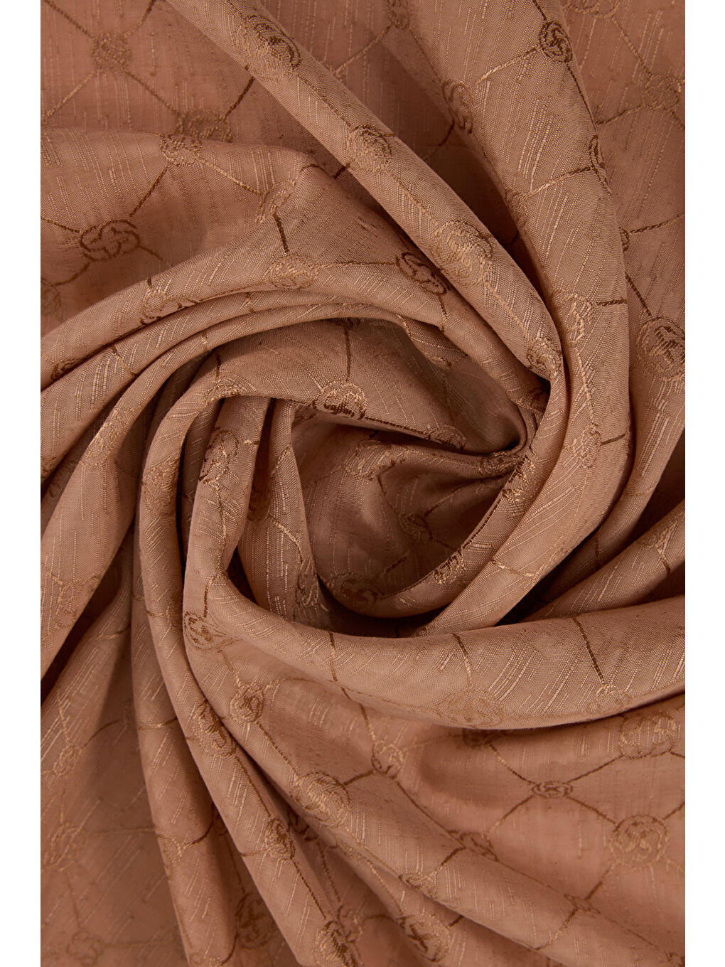 Pembe 90X90 Koza Somon Eşarp-2