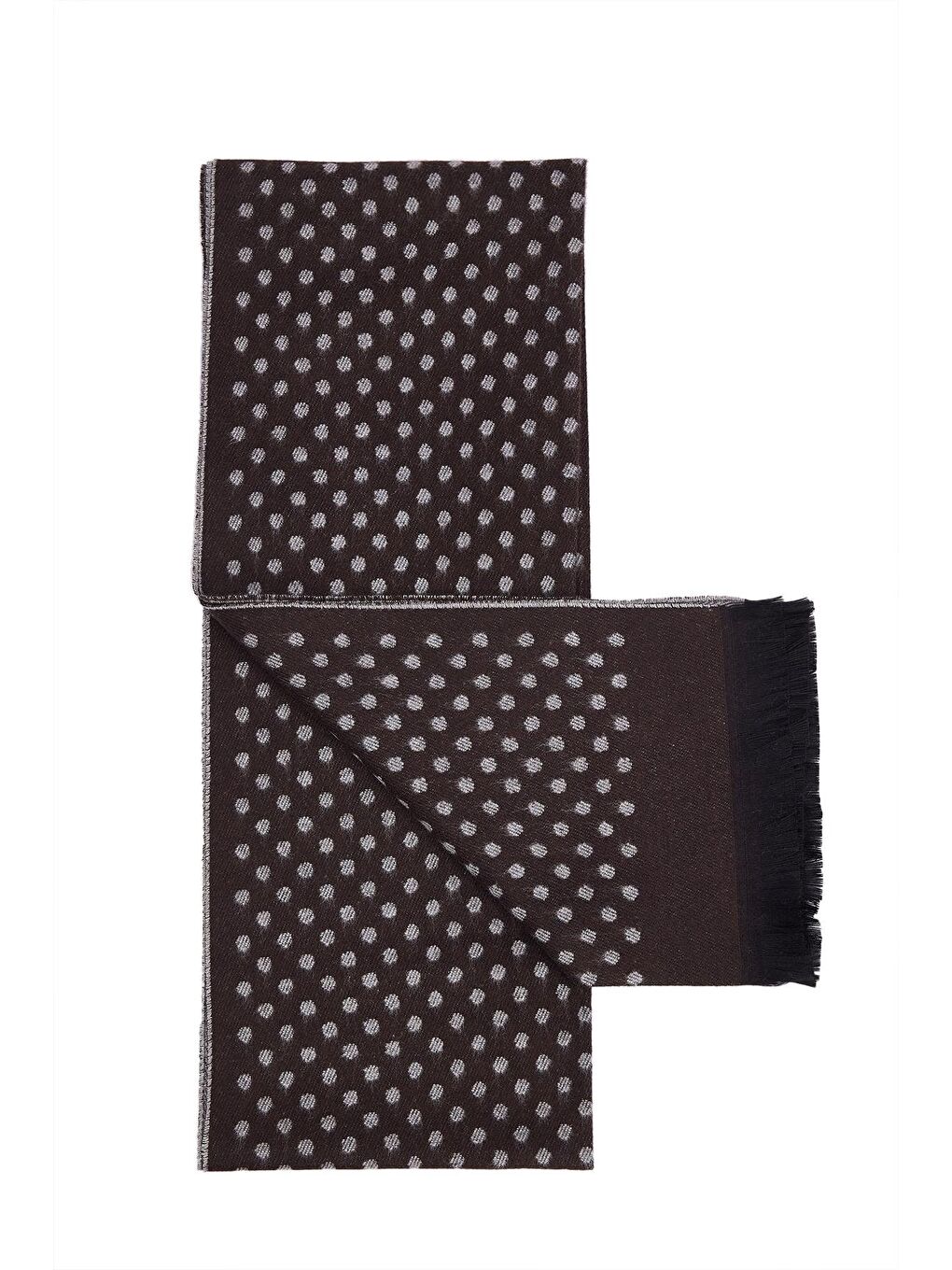 Kahverengi Erkek Kışlık Atkı-1