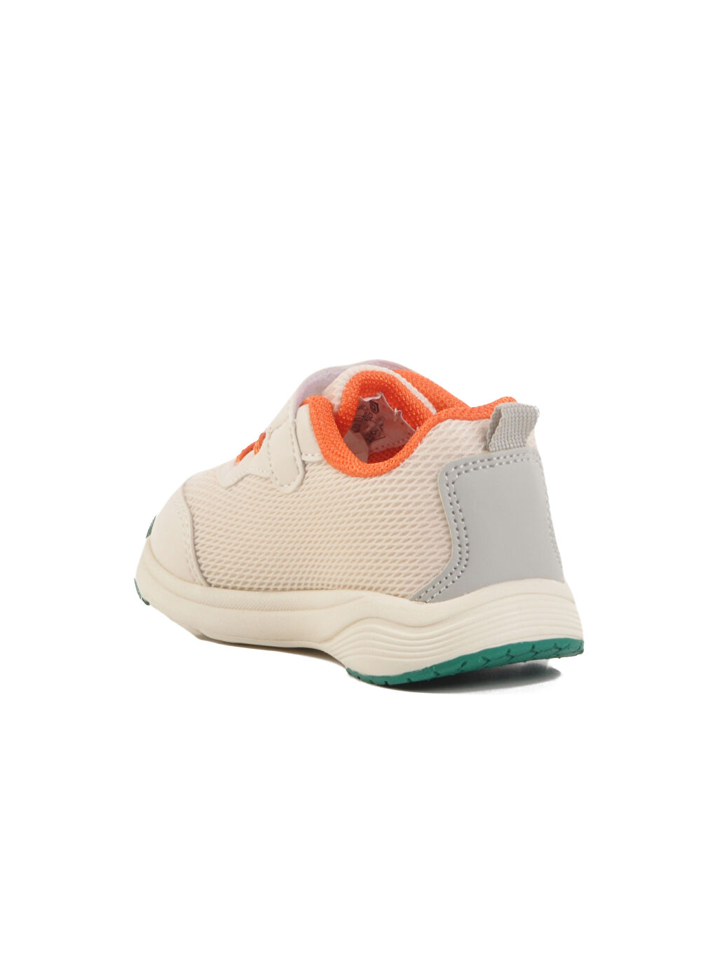 Bej Krem Cırtlı Fileli Hafif Unisex Çocuk Spor Ayakkabı 1931 İ-3