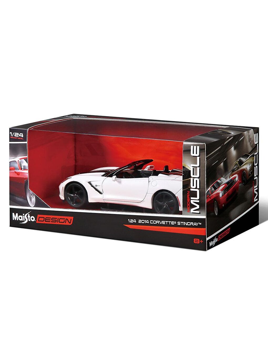 Maisto Karışık 1:24 2014 Corvette Stingray Model Araba - 1