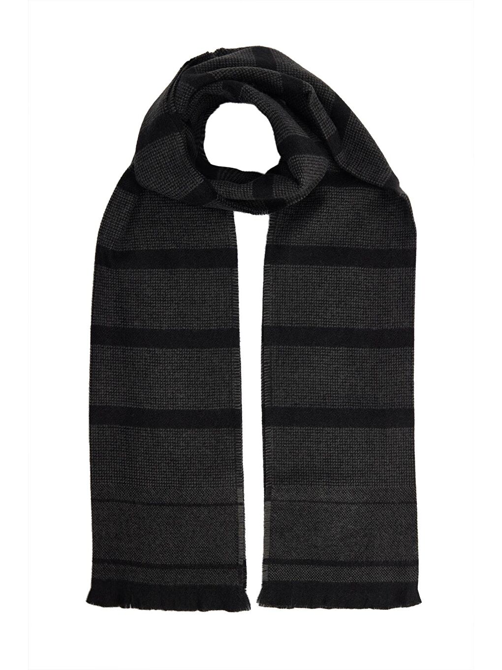 Siyah Erkek Kışlık Atkı