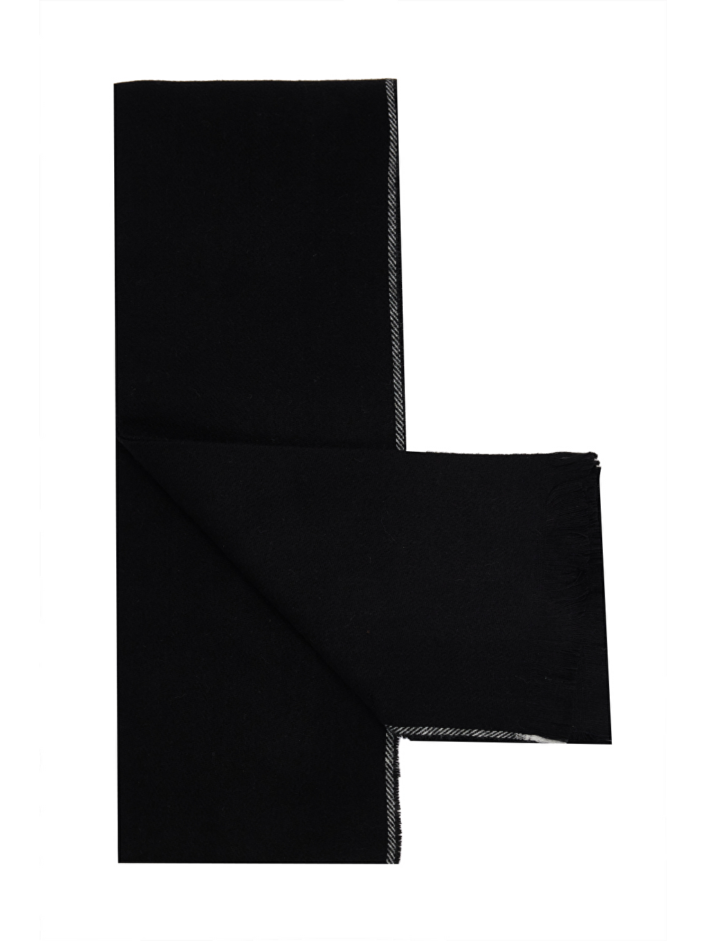 Siyah Erkek Kışlık Atkı-3