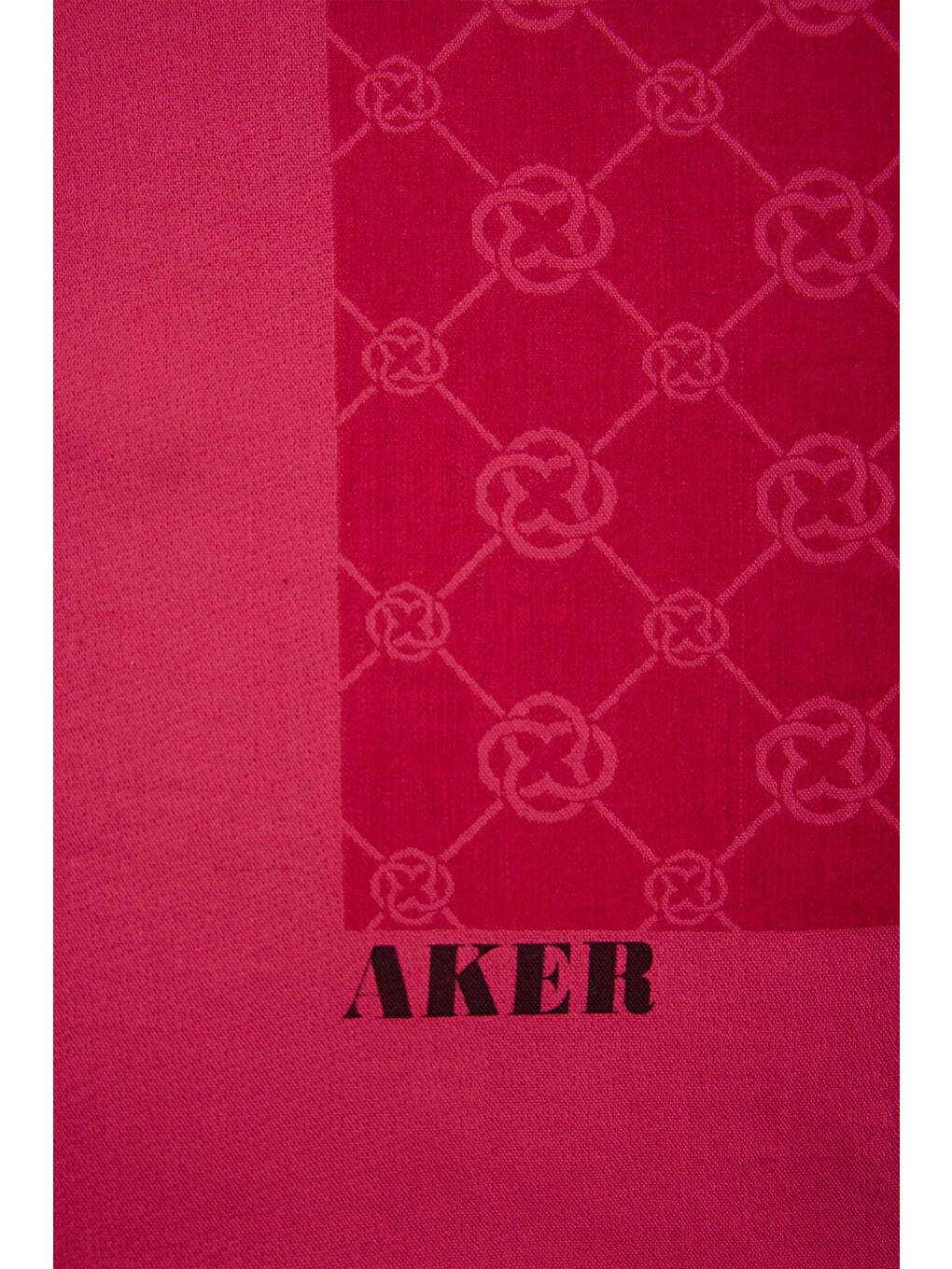 Fuşya 100X100 1090500 Elegance Monogram Eşarp-1