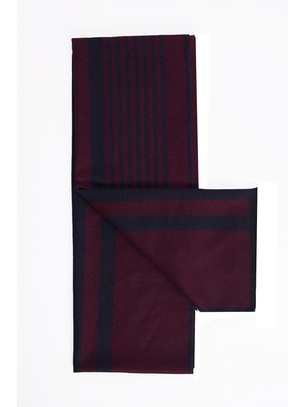 Bordo Erkek Kışlık Atkı-1