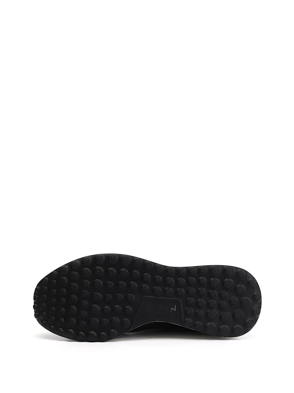 Siyah Erkek SİYAH Bağcıklı Hakiki Deri Sneaker-4