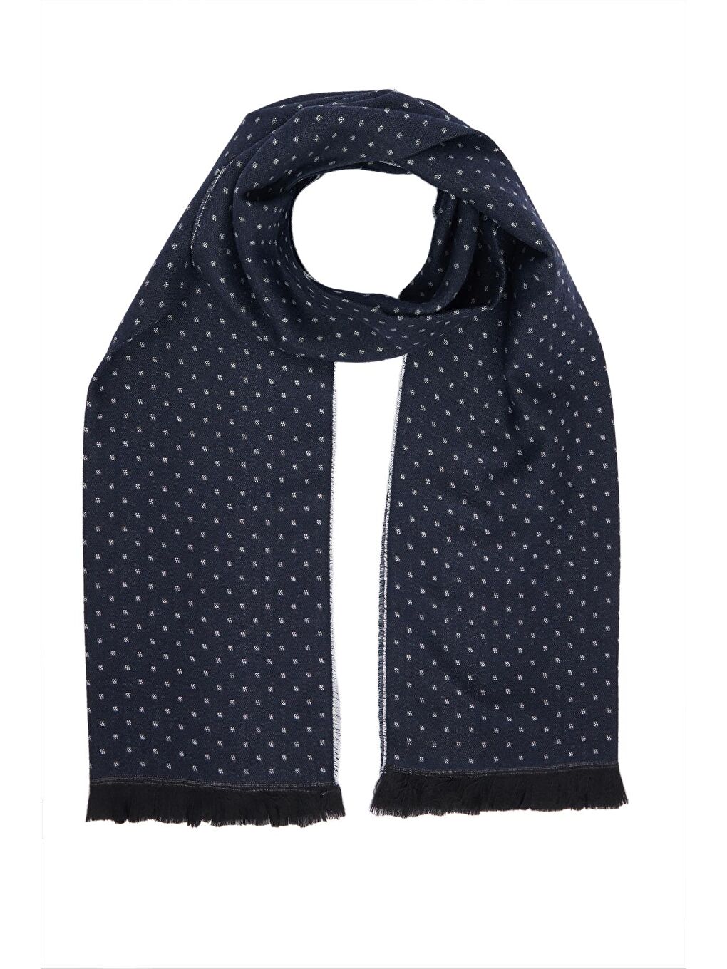 Lacivert Erkek Kışlık Atkı