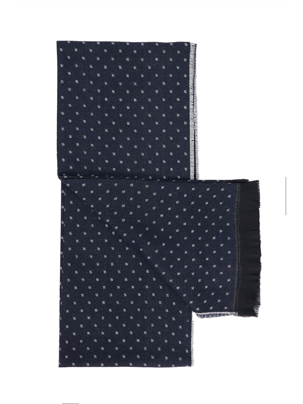 Lacivert Erkek Kışlık Atkı-1